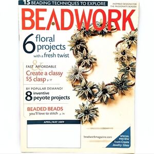 Beadwork Magazine – April/May 2009 – 6 Floral Projects